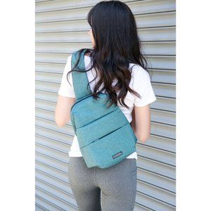 NWT Teal Sling Bag